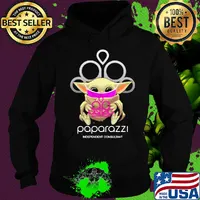 Star wars baby yoda hug paparazzi independent consultant mask covid-19 s Hoodie