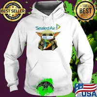 Star wars baby yoda hug sealed air mask covid-19 s Hoodie