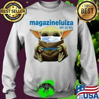 Star wars baby yoda mask hug magazineluiza vem ser feliz s Sweater