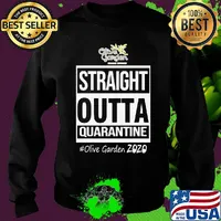 Straight outta quarantine olive garden 2020 mask s Sweater