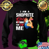Strong woman mask i am a shoprite girl nothing can stop me s Sweater