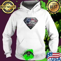 Superman dallas cowboys vs san antonio spurs american flag independence day s Hoodie