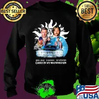 Supernatural family don't end with blood 2005 2020 15 seasons 327 episodes carryon my wayward son characters signatures s Sweater