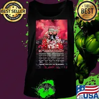 The detroit red wings 95th anniversary 1926 2021 thank you for the memories signatures s Tank top