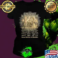 the last kingdom 05th anniversary 2015-2020 signatures thank you for the memories s Ladies tee