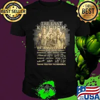 the last kingdom 05th anniversary 2015-2020 signatures thank you for the memories shirt