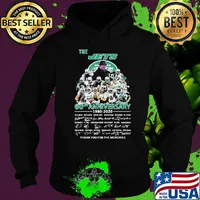 The new york jets 60th anniversary 1960 2020 thank you for the memories signatures s Hoodie