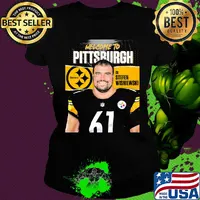 Welcome to pittsburgh steelers football team ol stefen wisniewski s Ladies tee