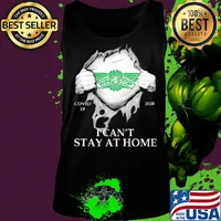 Wingstop restaurants covid-19 2020 i can’t stay at home hand s Tank top