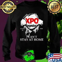 Xpo logistics covid-19 2020 i can’t stay at home hand s Sweater