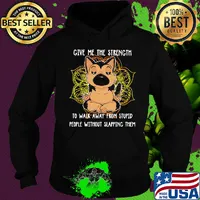 Yoga chill chihuahua give me the strength to walk away from stupid people without slapping them s Hoodie