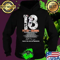 18 peyton manning denver broncos 2012 2015 thank you for the memories signature s Hoodie