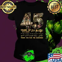 45 years of sex pistols 1975 2020 thank you for the memories signatures s Ladies tee