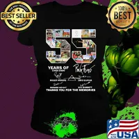 55 years of 1965 2020 pink floyd band thank you for the memories s Ladies tee