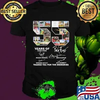 55 years of 1965 2020 pink floyd band thank you for the memories shirt