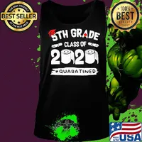 5th grade class of 2020 quaratined toilet paper s Tank top