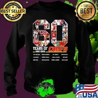 60 years of 1960 2020 kansas city chiefs football team players s Sweater