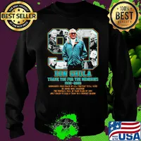 90 don shula thank you for the memories 1930 2020 miami dolphins football s Sweater