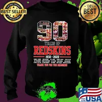 90 years of 1930 2020 redskins football thank you for the memories s Sweater