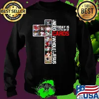 All i need today is a little bit of cards baseball and a whole lot of jesus s Sweater