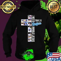 All i need today is a little bit of los angeles dodgers and a whole lot of jesus s Hoodie