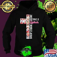 All i need today is a little bit of st. Louis cardinals and a whole lot of jesus s Hoodie