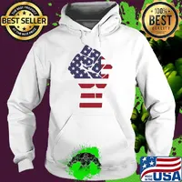 Black lives matter american flag happy 4th july independence day s Hoodie
