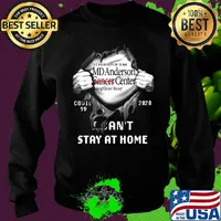 Blood inside the university of texas md anderson cancer center covid-19 2020 i can't stay at home s Sweater