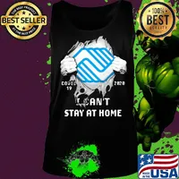 Blood insides boys and girls clubs of america covid-19 2020 i can't stay at home s Tank top