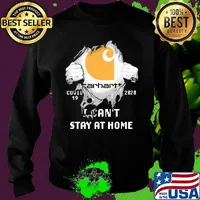 Blood insides carhartt covid-19 2020 i can't stay at home s Sweater