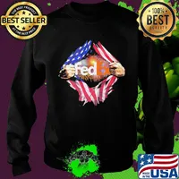 Blood insides fedex firework american flag independence day s Sweater