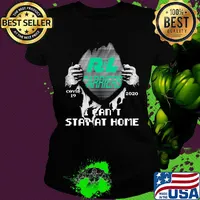 Blood insides r+l carriers covid-19 2020 i can't stay at home s Ladies tee