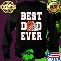 Cleveland browns football best dad ever happy father's day s Sweater