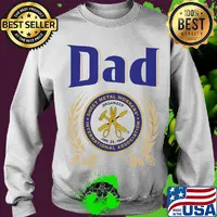 Dad sheet metal workers international association happy fathers day s Sweater