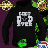 Dallas cowboys football best dad ever happy father's day s Hoodie