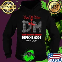 Enjoy the silence dm thank you for the memories depeche mode 1980 2020 s Hoodie