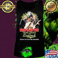Eric clapton the man the myth the legend thank you for the memories s Tank top