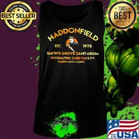 Halloween michael myers haddonfield est 1978 smith's grove sanitarium psychiatric care facility warren country illinois s Tank top