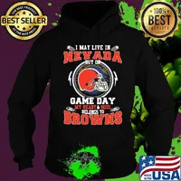 I may live in new york but on game day my heart and soul belongs to browns s Hoodie