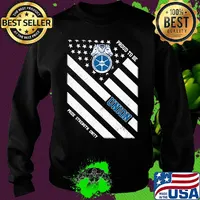 International brotherhood of teamster proud to be union pride strength unity american flag independence day s Sweater