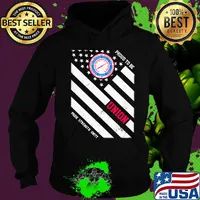 International union of operating engineers proud to be union pride strength unity american flag independence day s Hoodie