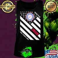 International union of operating engineers proud to be union pride strength unity american flag independence day s Tank top