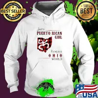 Just a puerto rican girl living in a ohio world s Hoodie