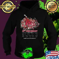 Kansas city chiefs 60th anniversary 1960 2020 thank you for the memories signatures s Hoodie