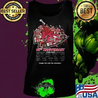 Kansas city chiefs 60th anniversary 1960 2020 thank you for the memories signatures s Tank top