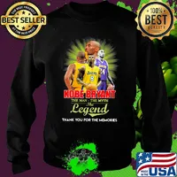 Kobe bryant the man the myth the legend thank you for the memories light s Sweater