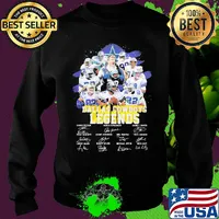 Legendary dallas cowboys football team players signatures s Sweater