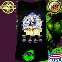 Legendary dallas cowboys football team players signatures s Tank top