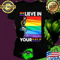 Lgbt the rocky horror picture show believe in yourself s Ladies tee