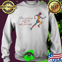 Lgbt when your legs get tired run with your heart s Sweater